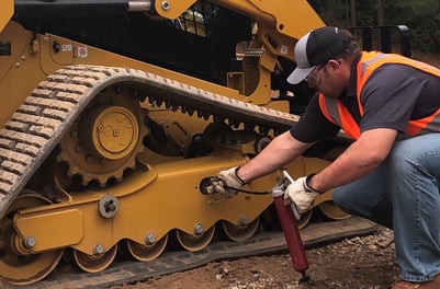 skid steer undercarriage compact track loader